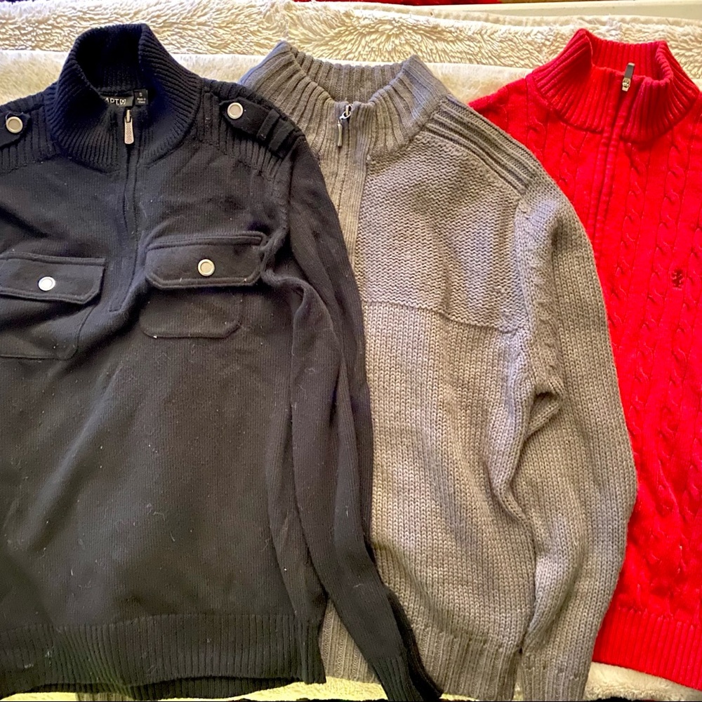 knit sweater set of 3